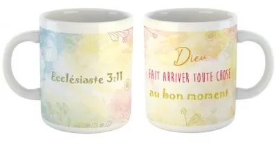MUG DIEU FAIT ARRIVER TOUTE CHOSE AU BON MOMENT - ECCLESIATE 3.11