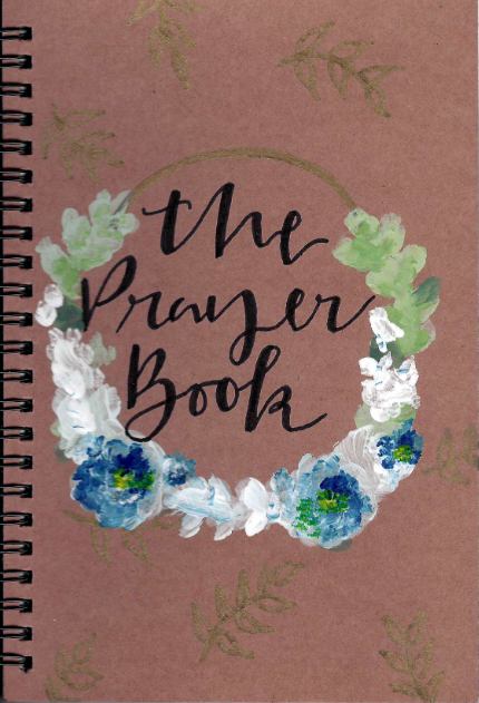 THE PRAYER BOOK PERSONNALISE - CARNET A  SPIRALE 50 PAGES VIERGES