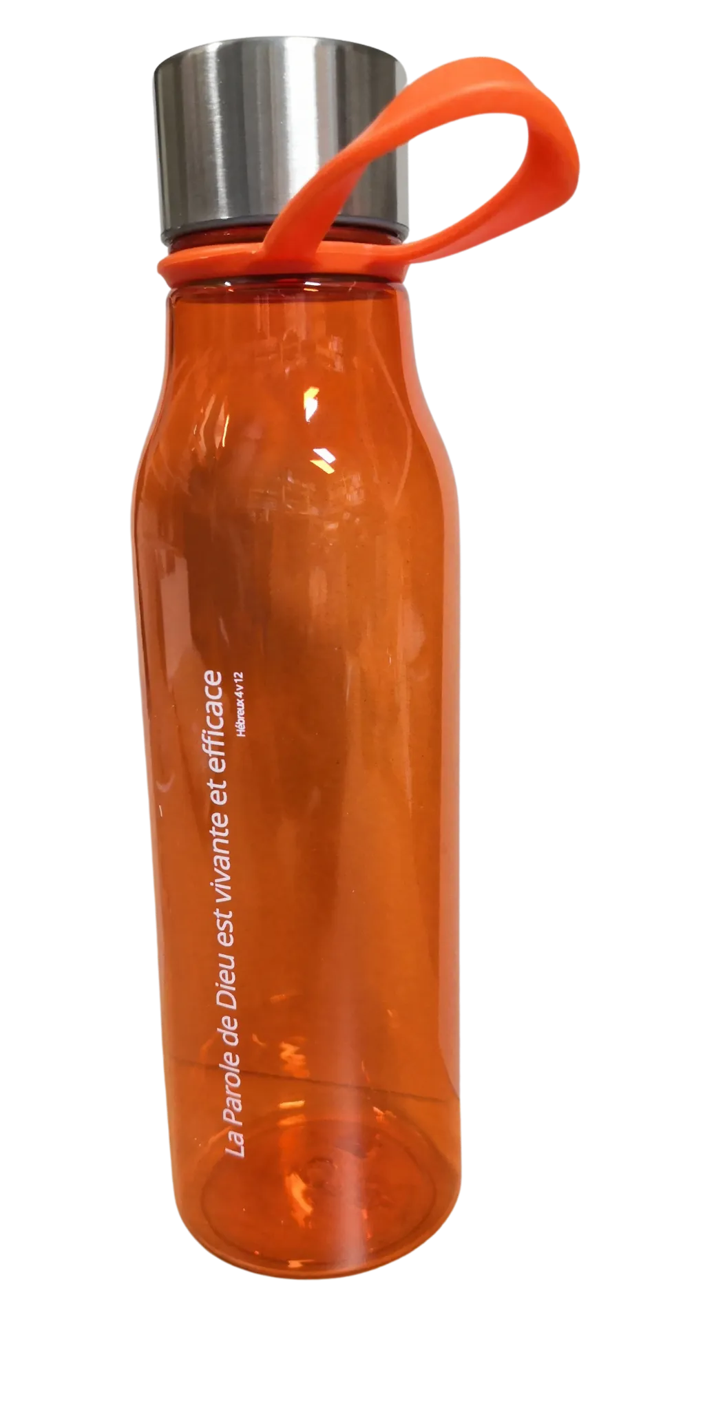 GOURDE ORANGE - LA PAROLE DE DIEU EST VIVANTE ET EFFICACE