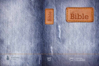 BIBLE SEGOND 21 COMPACTE "PREMIUM STYLE" SOUPLE TOILEE MOTIF JEAN - AVEC FERMETURE ECLAIR