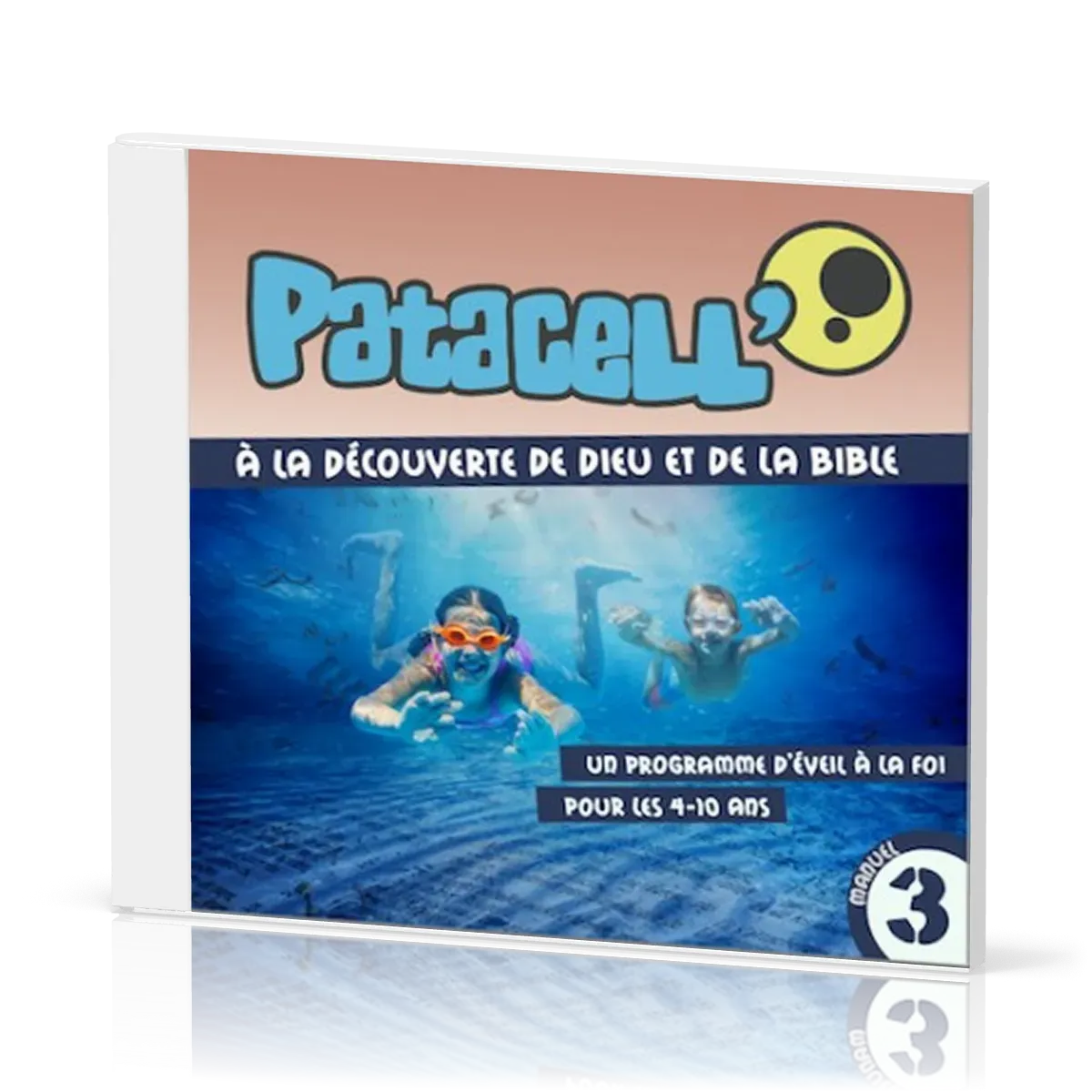 PATACELL VOL. 3 CD - A LA DECOUVERTE DE DIEU ET DE LA BIBLE - CHANSONS D'EVEIL POUR LES 4-7 ANS