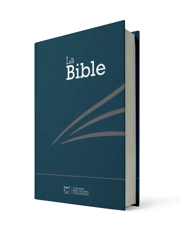 BIBLE SEGOND 21 COMPACTE RIGIDE SKIVERTEX BLEU - NOUVEAU PAPIER