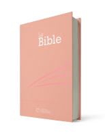 BIBLE SEGOND 21 COMPACTE RIGIDE SKIVERTEX ROSE GUIMAUVE - NOUVEAU PAPIER