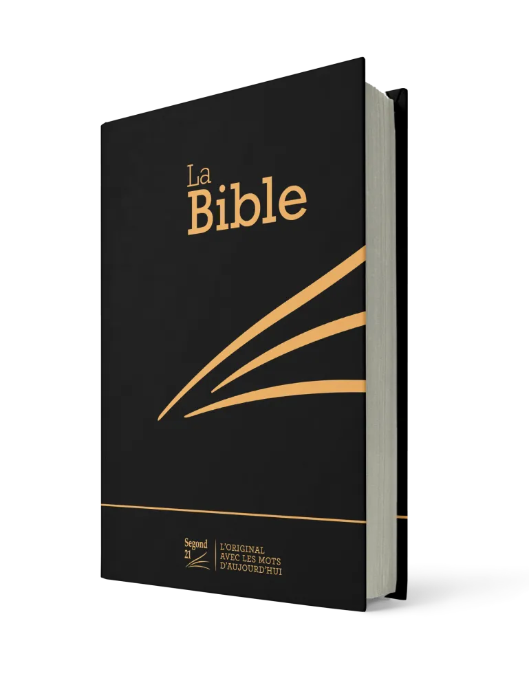BIBLE SEGOND 21 COMPACTE RIGIDE SKIVERTEX NOIR - NOUVEAU PAPIER