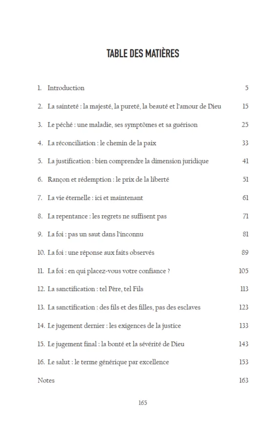 CONCEPTS BIBLIQUES CLES