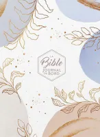BIBLE SEGOND 21 JOURNAL DE BORD RIGIDE TOILE IMPRIMEE MOTIFS - BEIGE BLEU