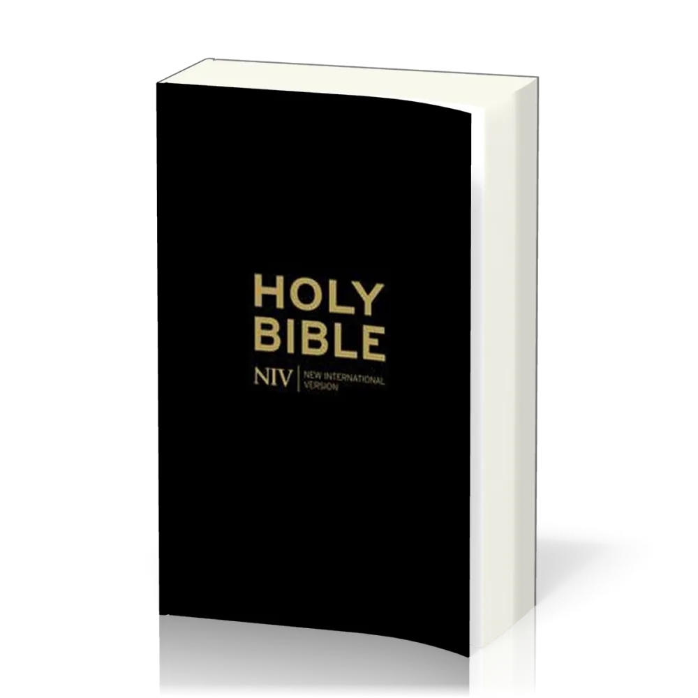 ANGLAIS BIBLE NIV NOIR