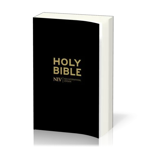 ANGLAIS BIBLE NIV NOIR