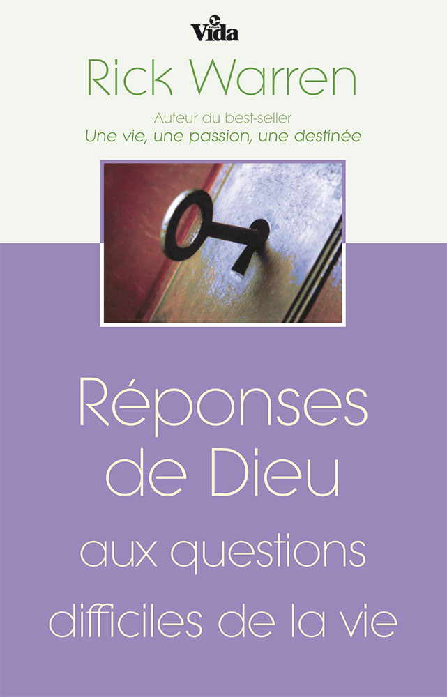 REPONSES DE DIEU AUX QUESTIONS DIFFICILES DE LA VIE (REF: 947)