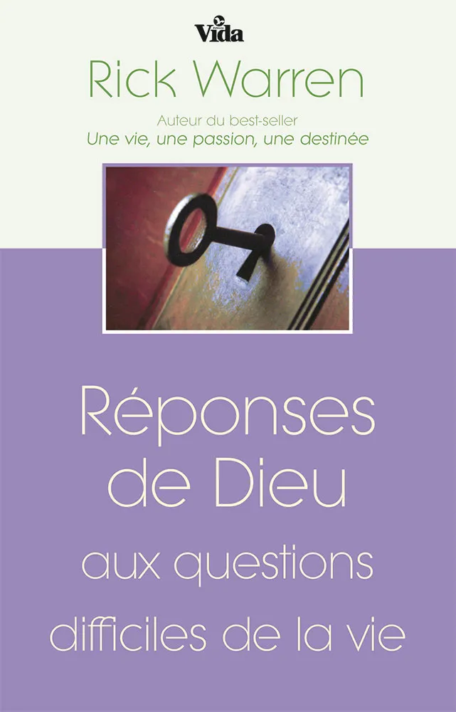 REPONSES DE DIEU - AUX QUESTIONS DIFFICILES DE LA VIE