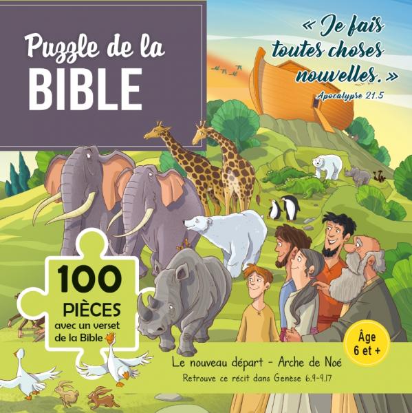 PUZZLE DE LA BIBLE 100 PIECES : JE FAIS TOUTES CHOSES NOUVELLES