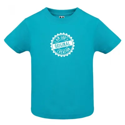 T-SHIRT BLEU POUR BEBE - 18 MOIS
