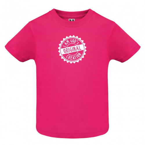 T-SHIRT ROSE POUR BEBE - 18 MOIS