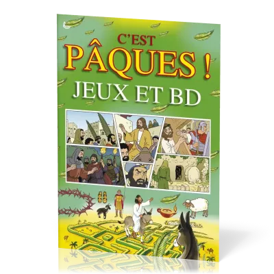 C'EST PAQUES - JEUX ET BD