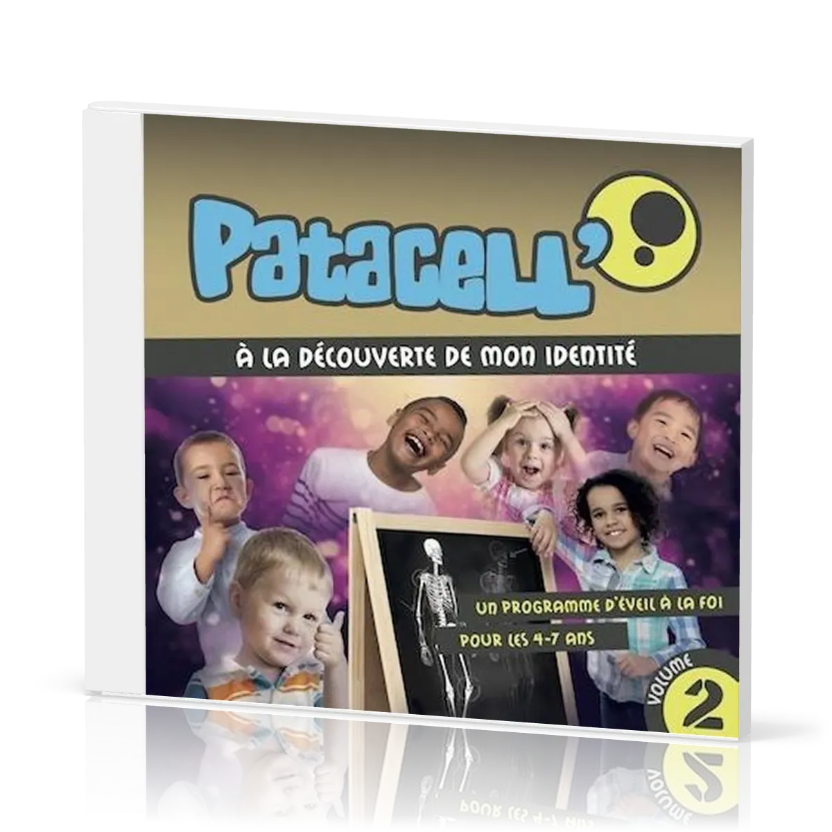 PATACELL VOL. 2 - A LA DECOUVERTE DE MON IDENTITE - CHANSONS D'EVEIL POUR LES 4-7 ANS