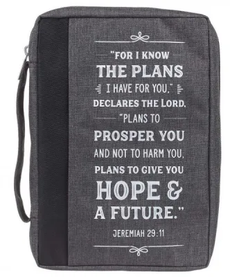 POCHETTE BIBLE LARGE I KNOW THE PLANS