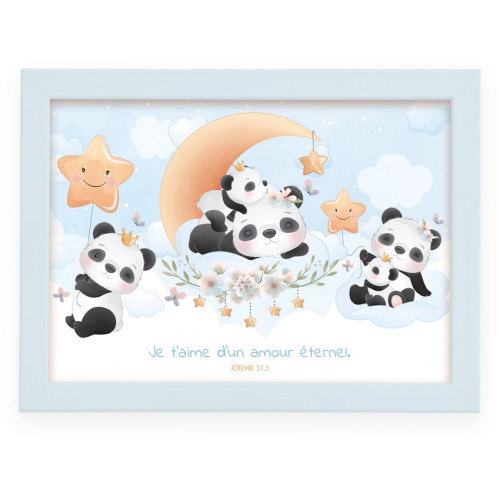 CADRE POSTER ENFANT PANDA