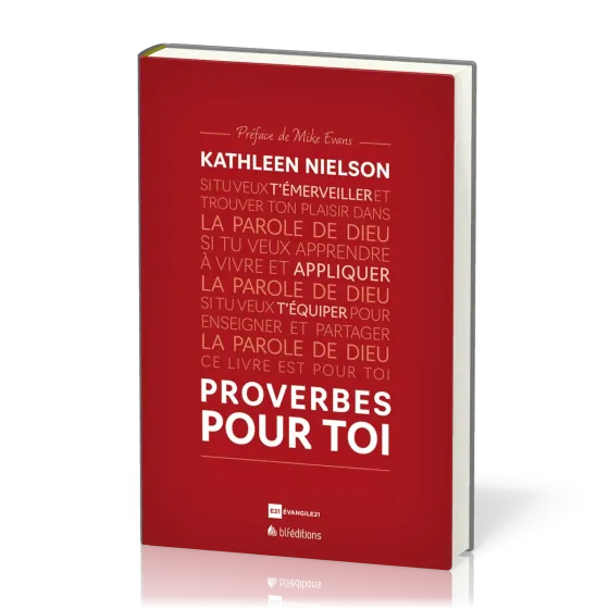 PROVERBES POUR TOI - RELIE