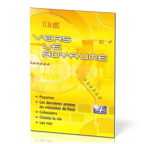 VERS LE ROYAUME VLR04 - PSAUMES, LES DERNIERES ANNEES DU MINISTERE DE PAUL, COLOSSIENS