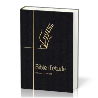 BIBLE SEMEUR 2015 ETUDE SOUPLE NOIRE TRANCHES DOREES