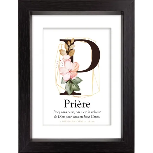MON CADRE INSPIRATION - P COMME PRIERE