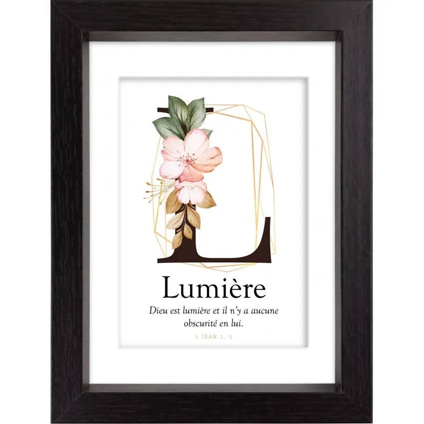 MON CADRE INSPIRATION - L COMME LUMIERE