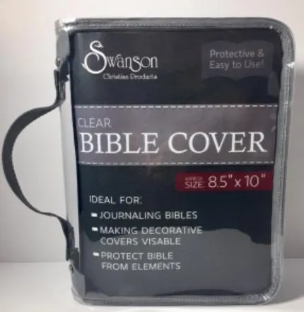 POCHETTE BIBLE TRANSPARENTE LARGE
