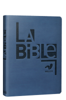 BIBLE PAROLE DE VIE COMPACT SEMI-RIGIDE SIMILICUIR BLEU