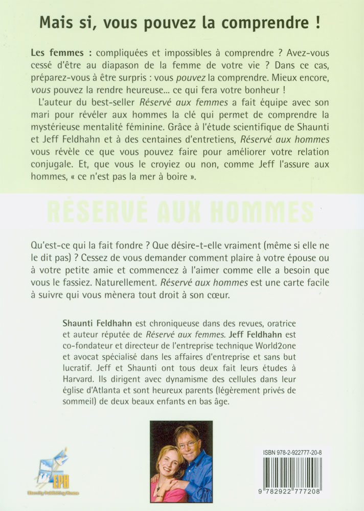 RESERVE AUX HOMMES - UN GUIDE CLAIR SUR LE COMPORTEMENT INTERIEUR DES FEMMES