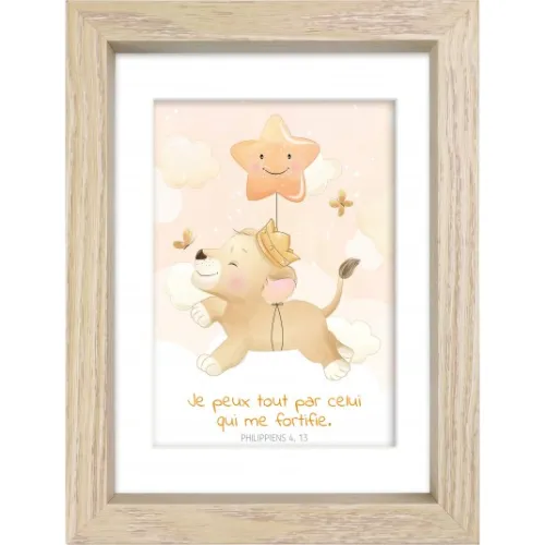 MON CADRE INSPIRATION - ENFANT LIONCEAU