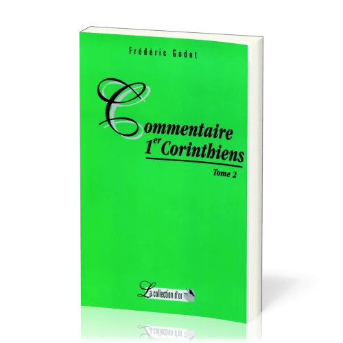 COMMENTAIRE 1 CORINTHIENS TOME 2