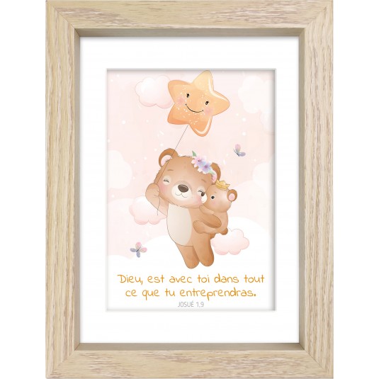 MON CADRE INSPIRATION - ENFANT OURSON