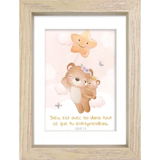 MON CADRE INSPIRATION - ENFANT OURSON