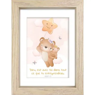 MON CADRE INSPIRATION - ENFANT OURSON