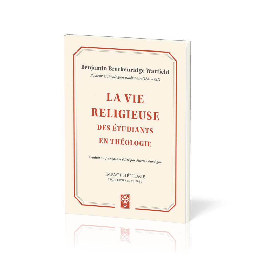 VIE RELIGIEUSE DES ETUDIANTS EN THEOLOGIE (LA)