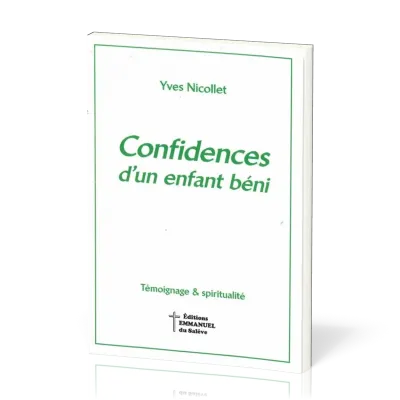 CONFIDENCES D'UN ENFANT BENI