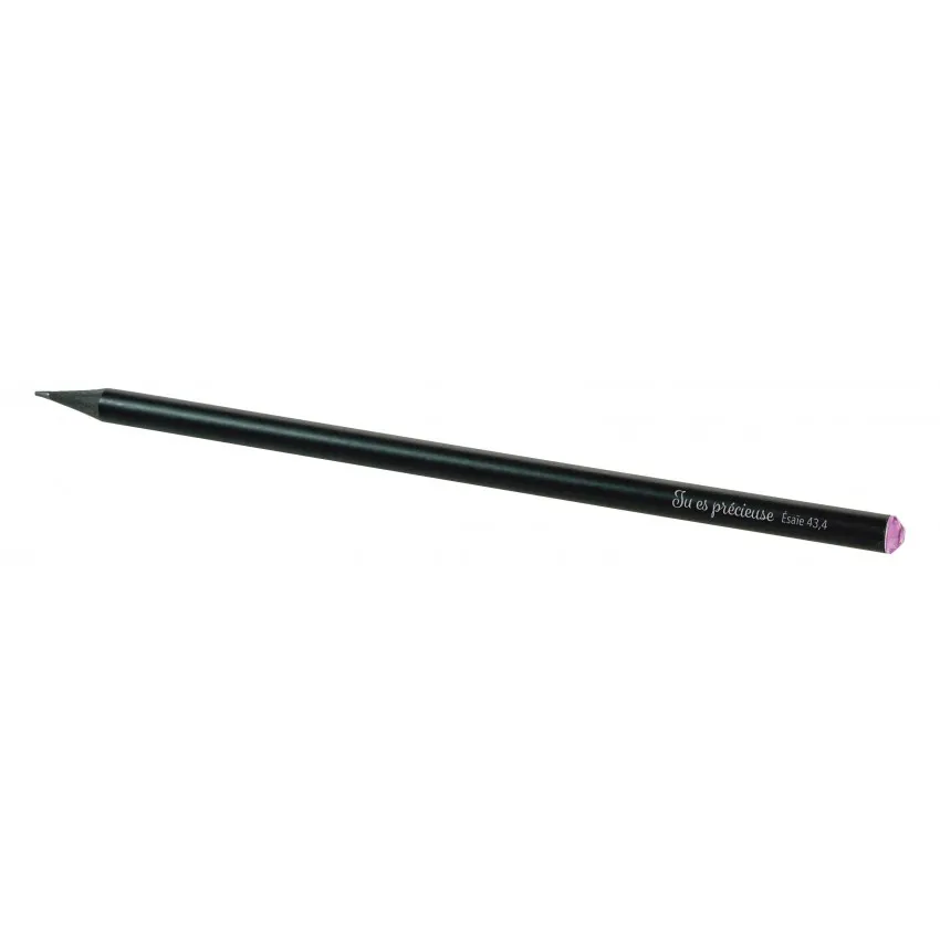 CRAYON PAPIER CRISTAL FUSHIA