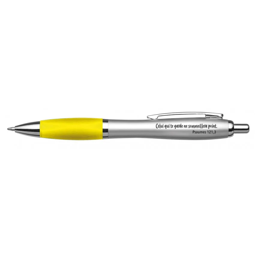 STYLO MOT D'ORDRE 2023 JAUNE