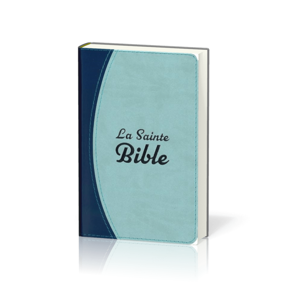 BIBLE SEGOND 1910 COMPACTE REVISEE SOUPLE DUO BLEU